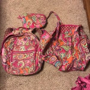 Vera Bradley Travel Set